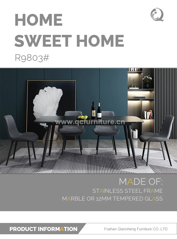 Black Glass Top Dining Table Set And 6 Chairs Buy Glass Dining Table