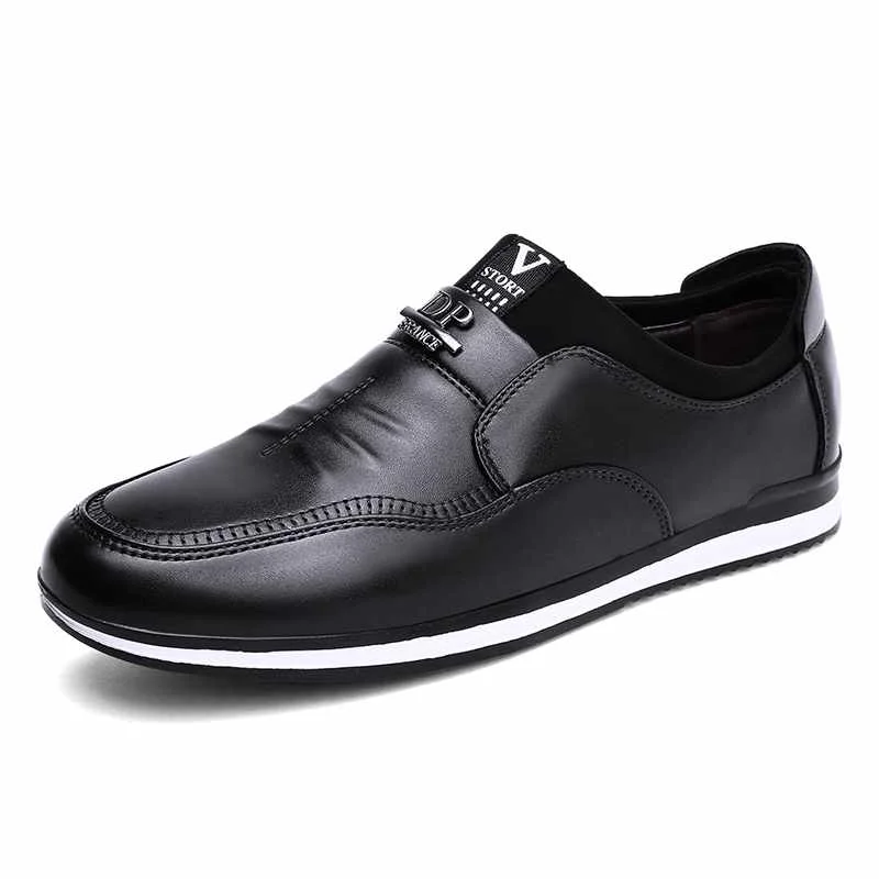 
Leather Shoes For Men Dress Shoes For Office Business Meeting Wear From China Factory 