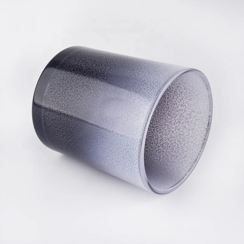 400ml Gradient Ramp Glass Jar For Candle Making