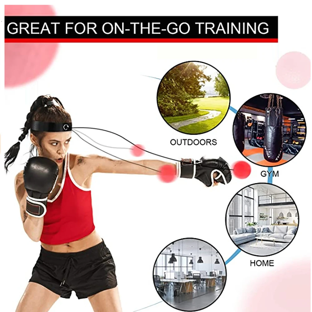 Mma Boxing 5 React Reflex Ball Punching Ball Great For Reaction Focus