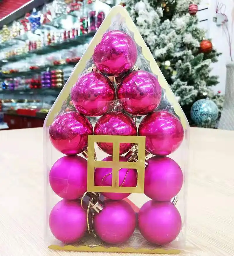 Wholesale Cheap Plastic Large Christmas Tree Ornament Decoration