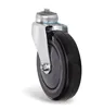 M12 thread stem solid pu tyre luggage cart shopping trolley wheel