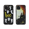 Halloween cartoon pumpkin ghost castle tpu pc cell phone case for iphone 11 x xr xs 6 7 8