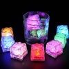 Colourful fast flashing ice cube light square flash whiskey ice cubes
