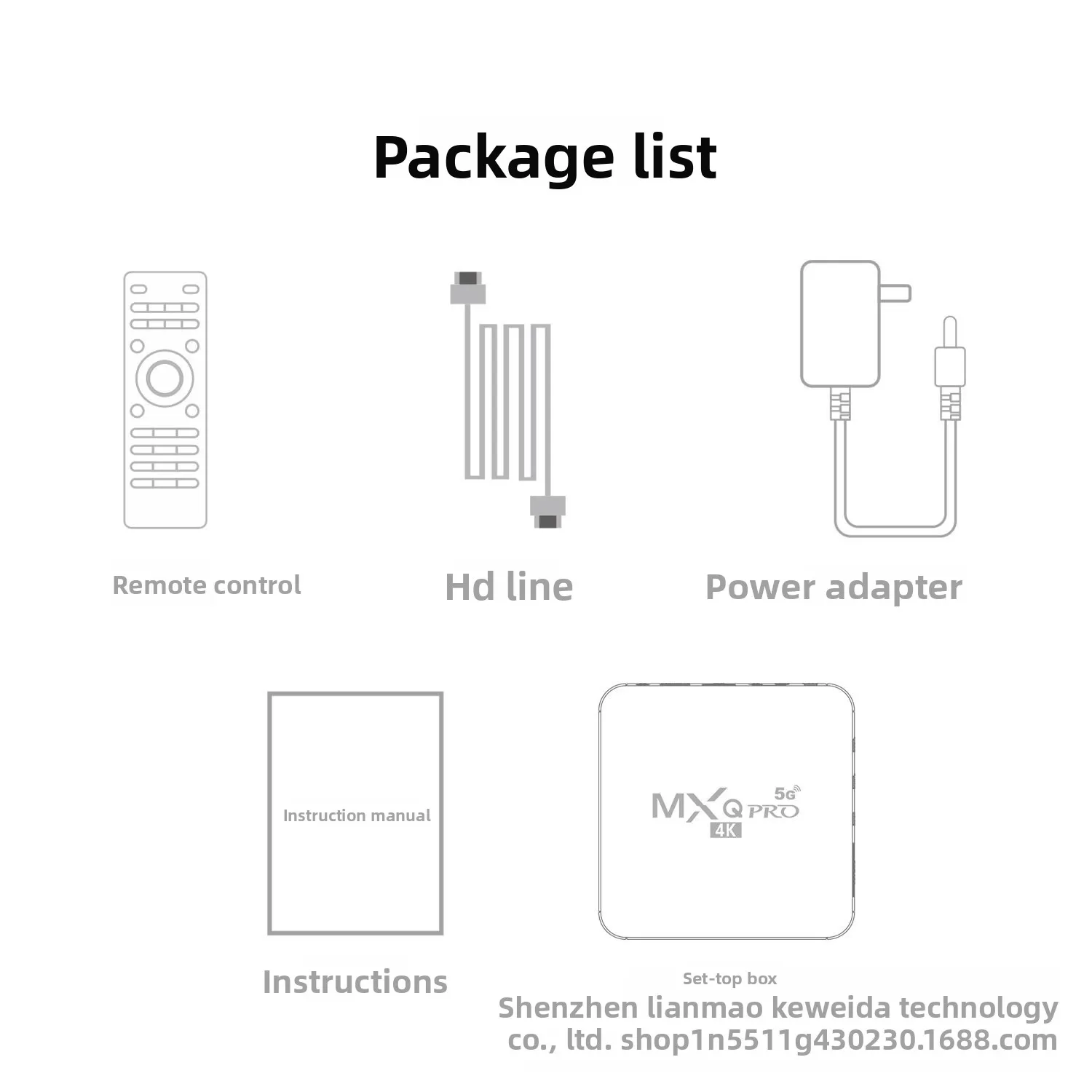 Q外贸MX Pro安卓10.0双wi-fi Allwinner H3 IK316高清网络机顶盒电视广播电视广播设备
