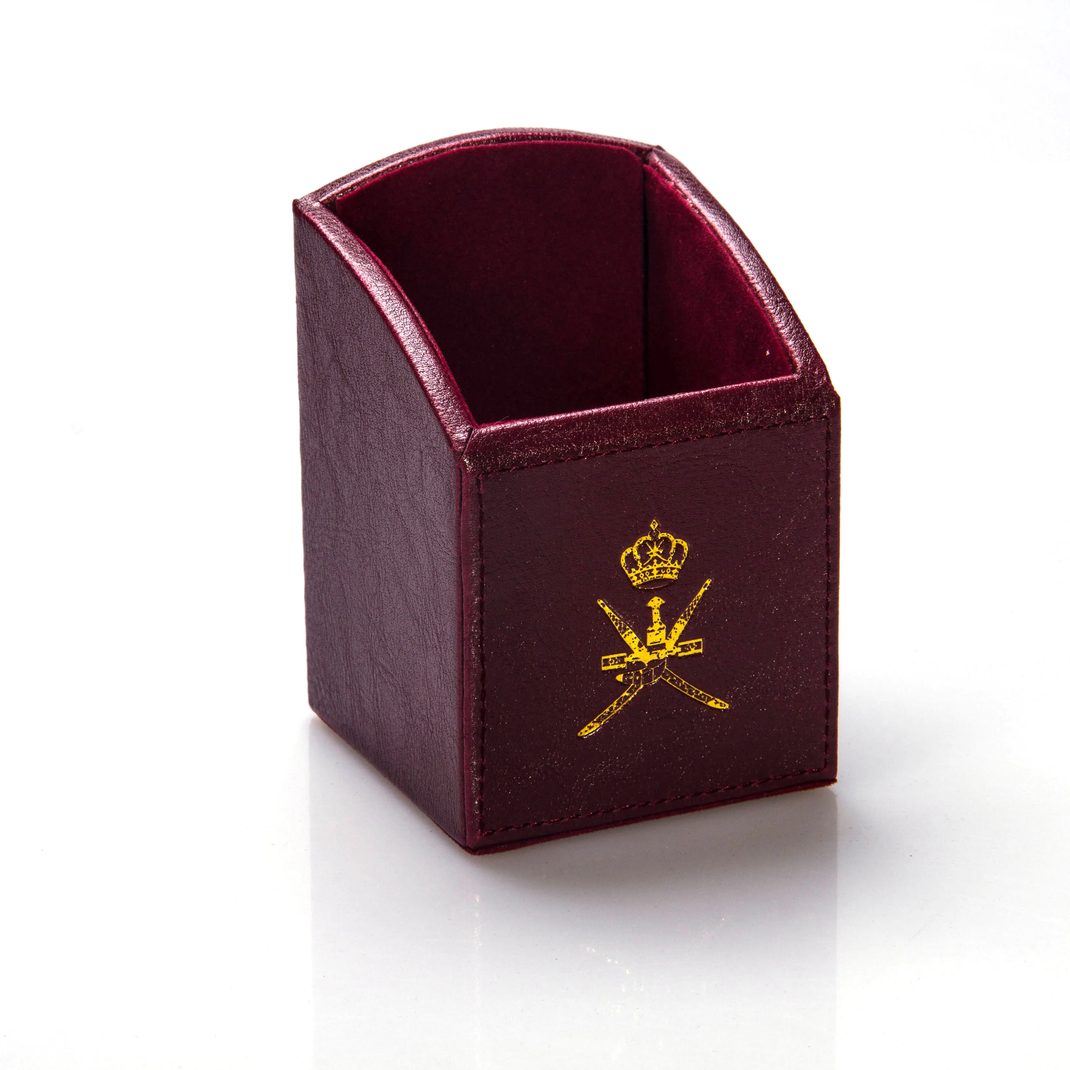 Modern Pu Leather Executive Desk Office Accessories Organizer Set Buy