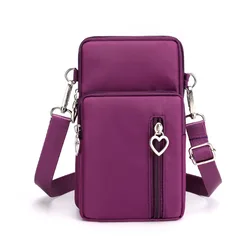 New Style Women And Men Shoulder Phone Bag Travel Portable Custom Logo Sling Phone Bag