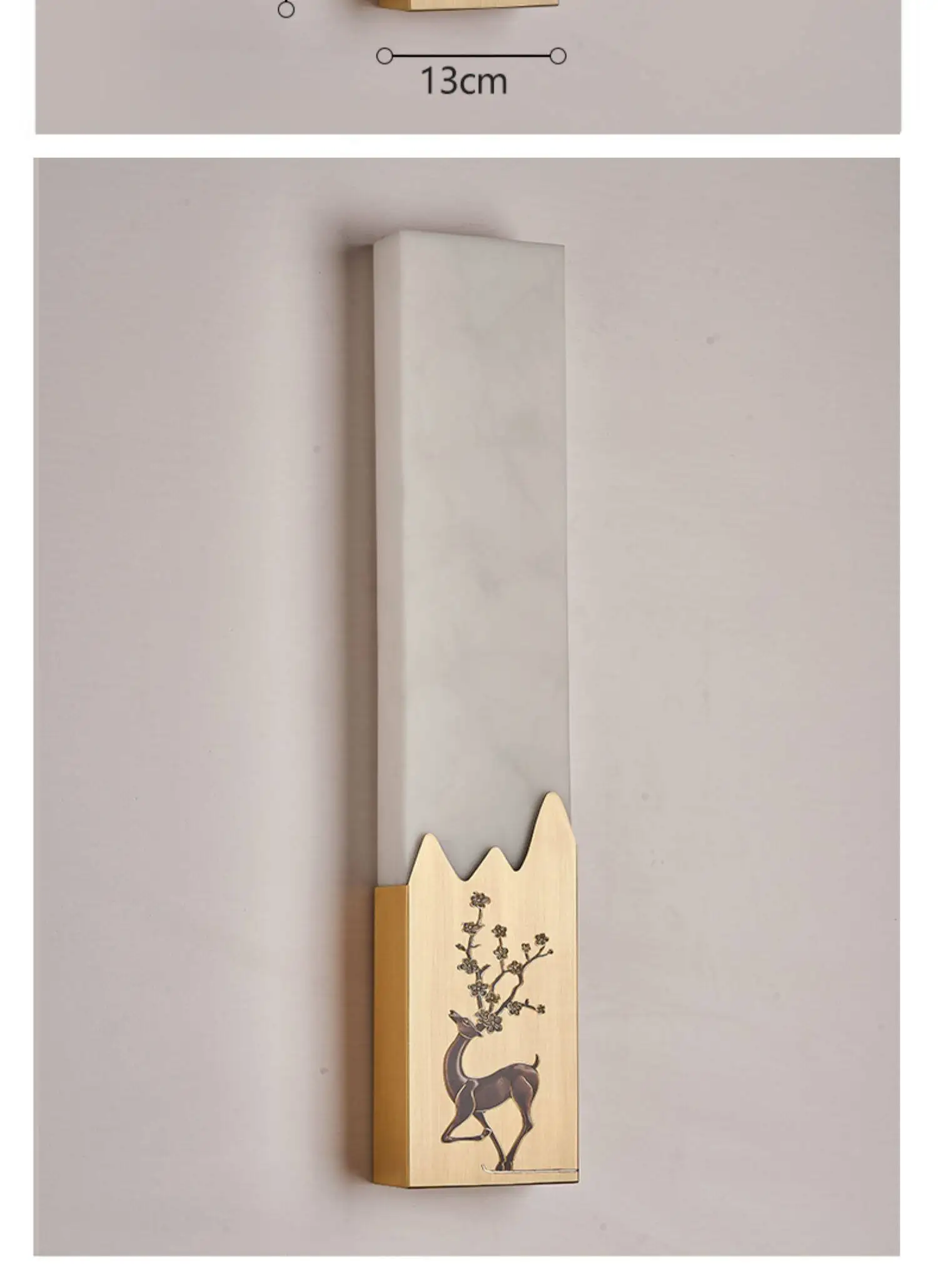 product chinese style all copper enamel finish zen style wall lamp with marble lighting for living room bedroom bedside 5 year warranty712-16
