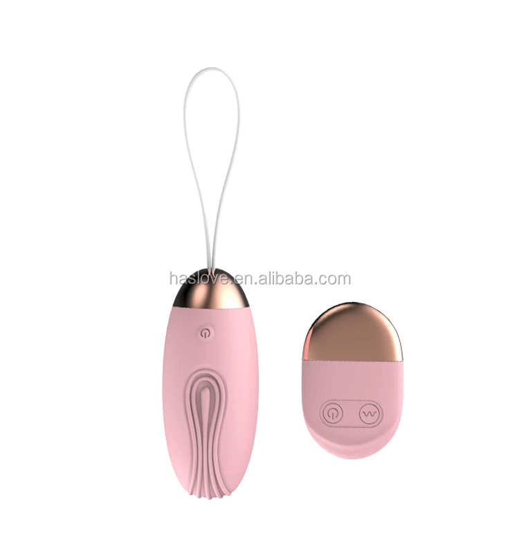 Whale remote control clitoral egg vibrator with 10 vibration modes and 10-meter remote control