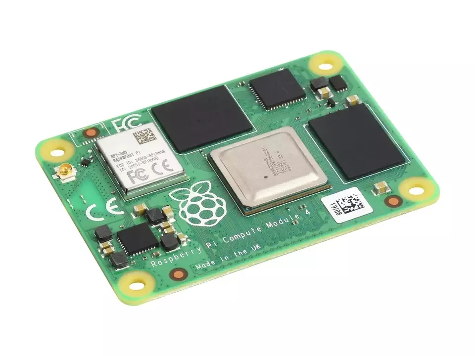 Raspberry Pi Compute Module 4 Cm4102016 Cm4 2gb Ram 0 Emmc Cm 4 Io ...