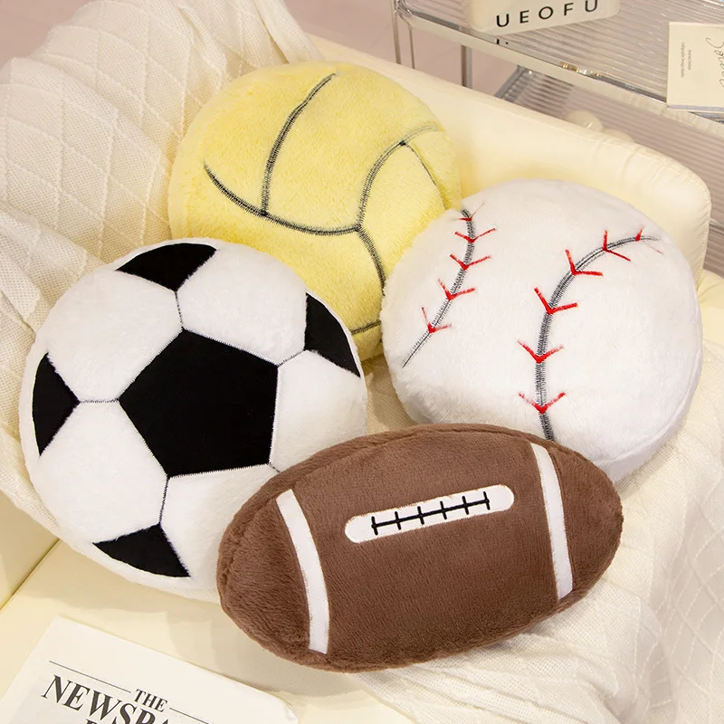 2024 New Custom Soccer Basketball Hot Selling Plush Toys Suffed Ball
