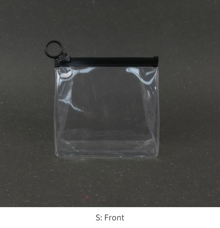 Clear Zipper Pouch Plastic Eva Storage Bag Wholesale Travel Clear