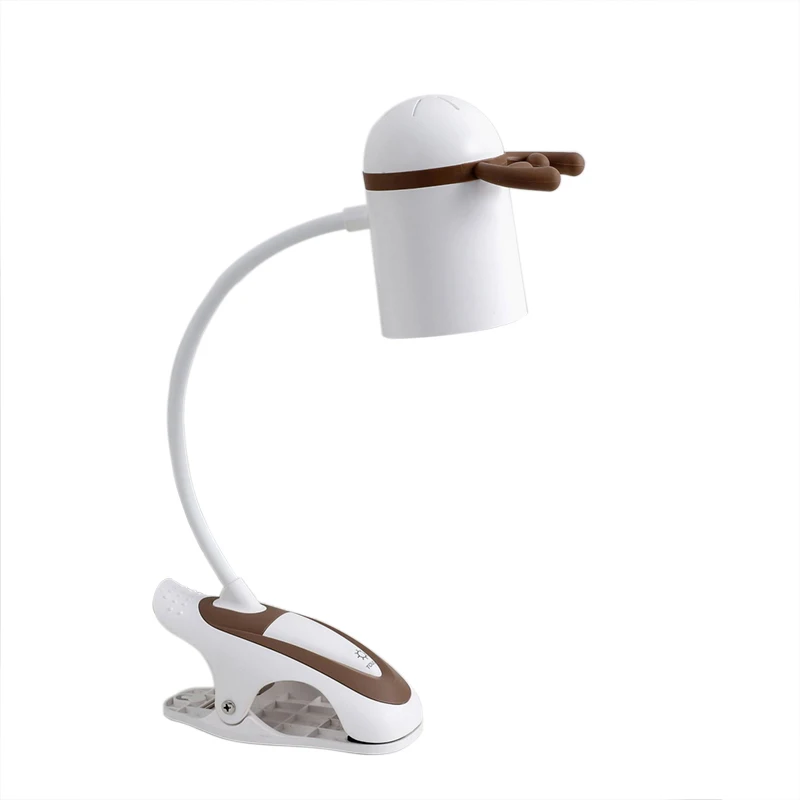 LED Clip on Light Reading Lamp Color Changeable Night Light Clip on for Desk Bed Headboard and Computers