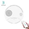 wulian zigbee home automation fire alarm system sensor smoke detector