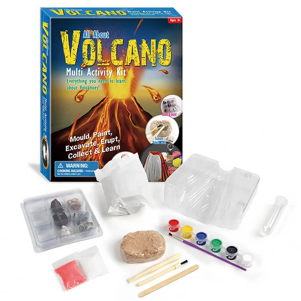 Children's Fun Science Experiment Toys Educational Volcano Eruption Kit