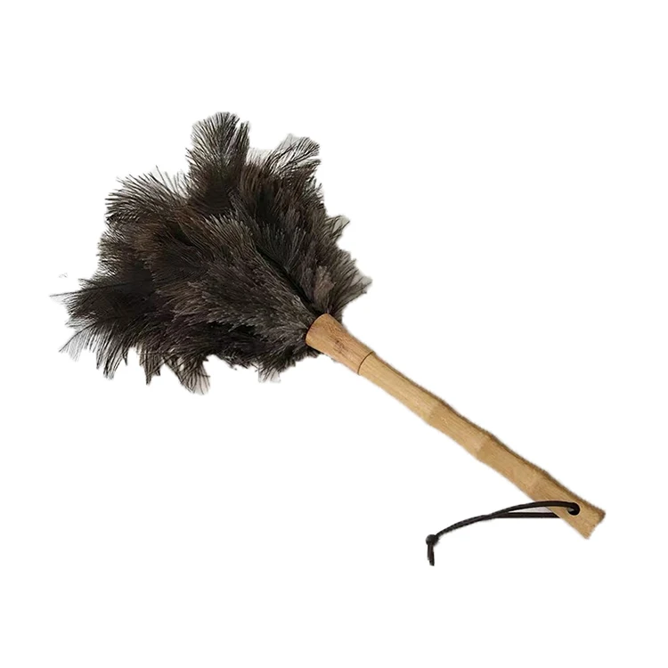 中国工厂低价批发鸵鸟羽毛扫broom 毛 duster 机清洁