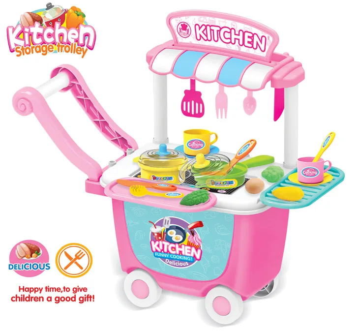 kids play food cart