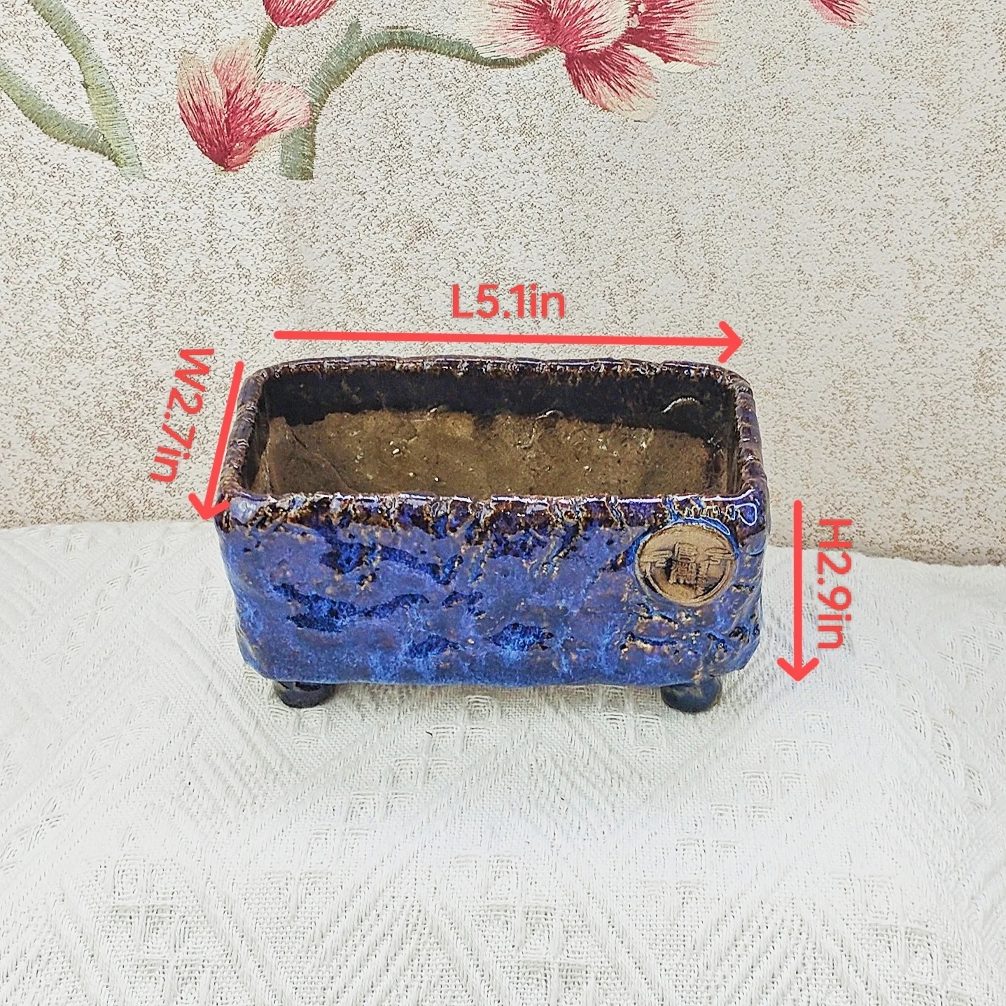 Modern Designs Glazed Ceramic Garden Pots Handmade For Planting Flowers