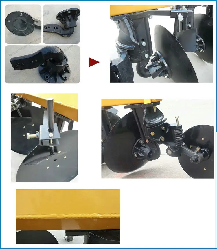 معدات زراعية، محراث قرصي للمزارع، محراث سمكي، محراث قرصي بالدان للجرارات