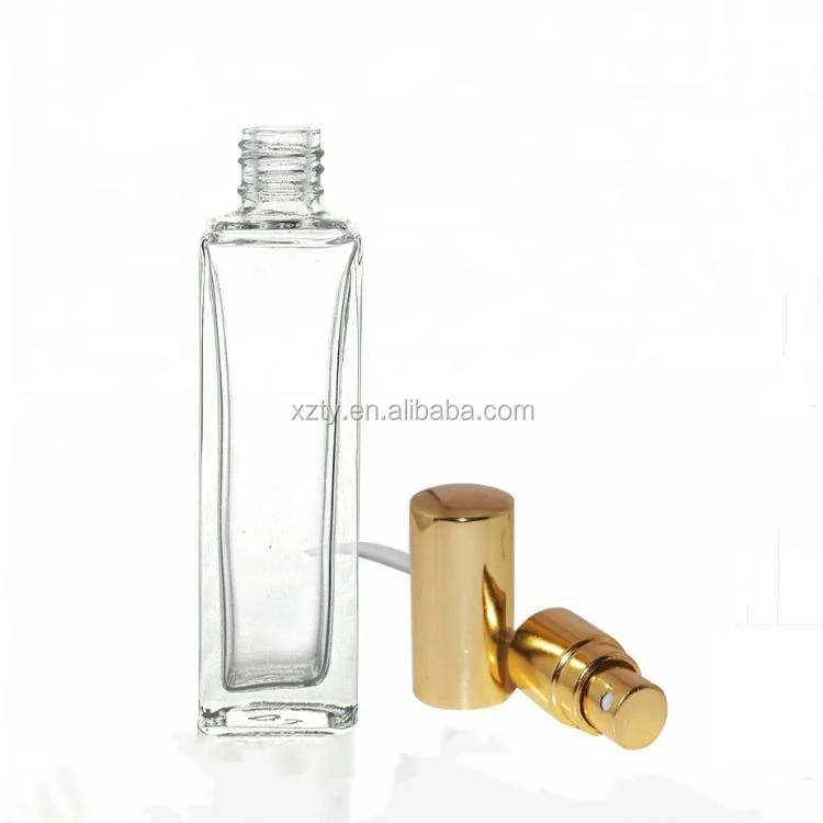 Buy Wholesale China Wholesale Of 110ml Luxury Custom New Design Square  Glass Perfume Bottle With Mist Spray & Perfume Bottle at USD 0.5