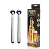 Best Seller Freezing Ice Cube Reusable 304 Stainless Steel Wine Liquor Chiller Cooling Ice Stick Rod Beer Bottle Cooler Stick