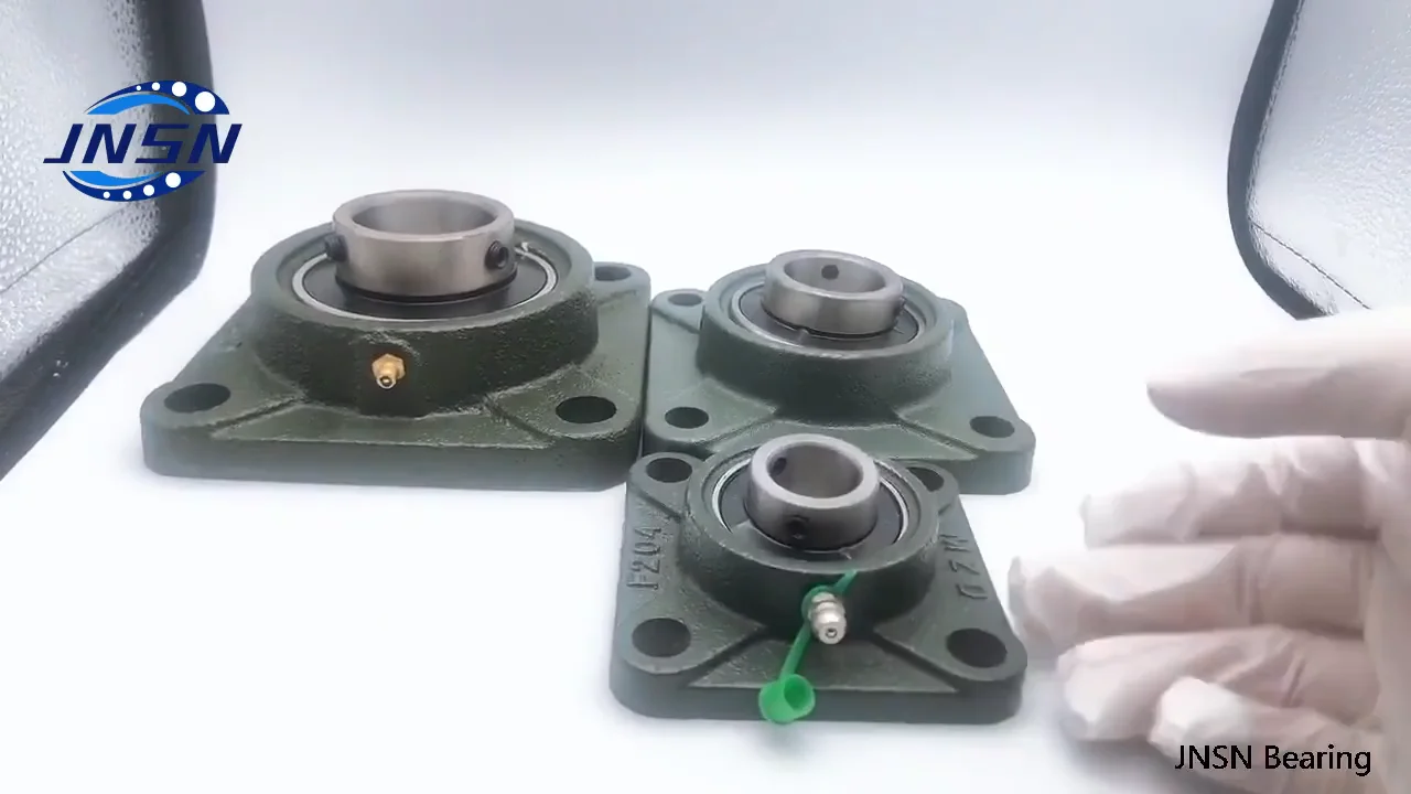 Durable Quality Customized Housing Square Flanged Units UCF205 UCF206  UCF207 UCF208 UCF209 UCF211 Pillow Block Bearing F211
