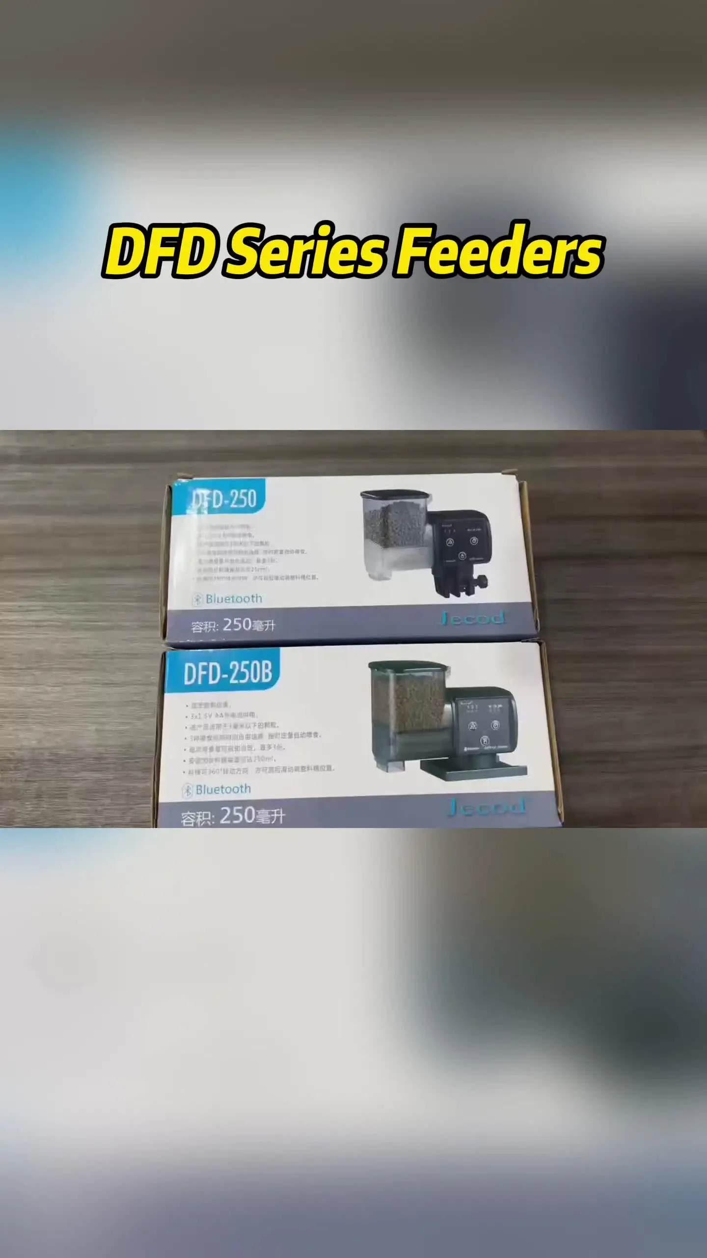 Jebao Factory's Intelligent Application Controls Circular Auto Feeders, Aquariums, Fish Ponds, Automatic Fish Tanks Koi Feeders product detail 1