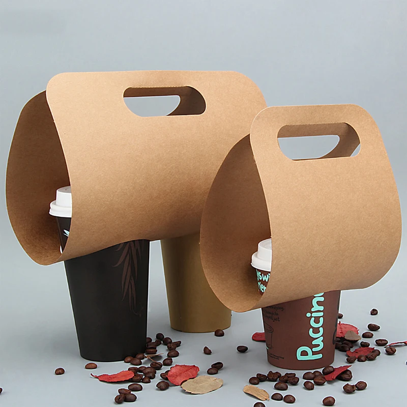 Customized Disposable Coffee Hot Cup Holder Paper Holder Buy Paper