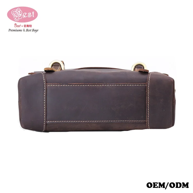 mens leather messenger bag