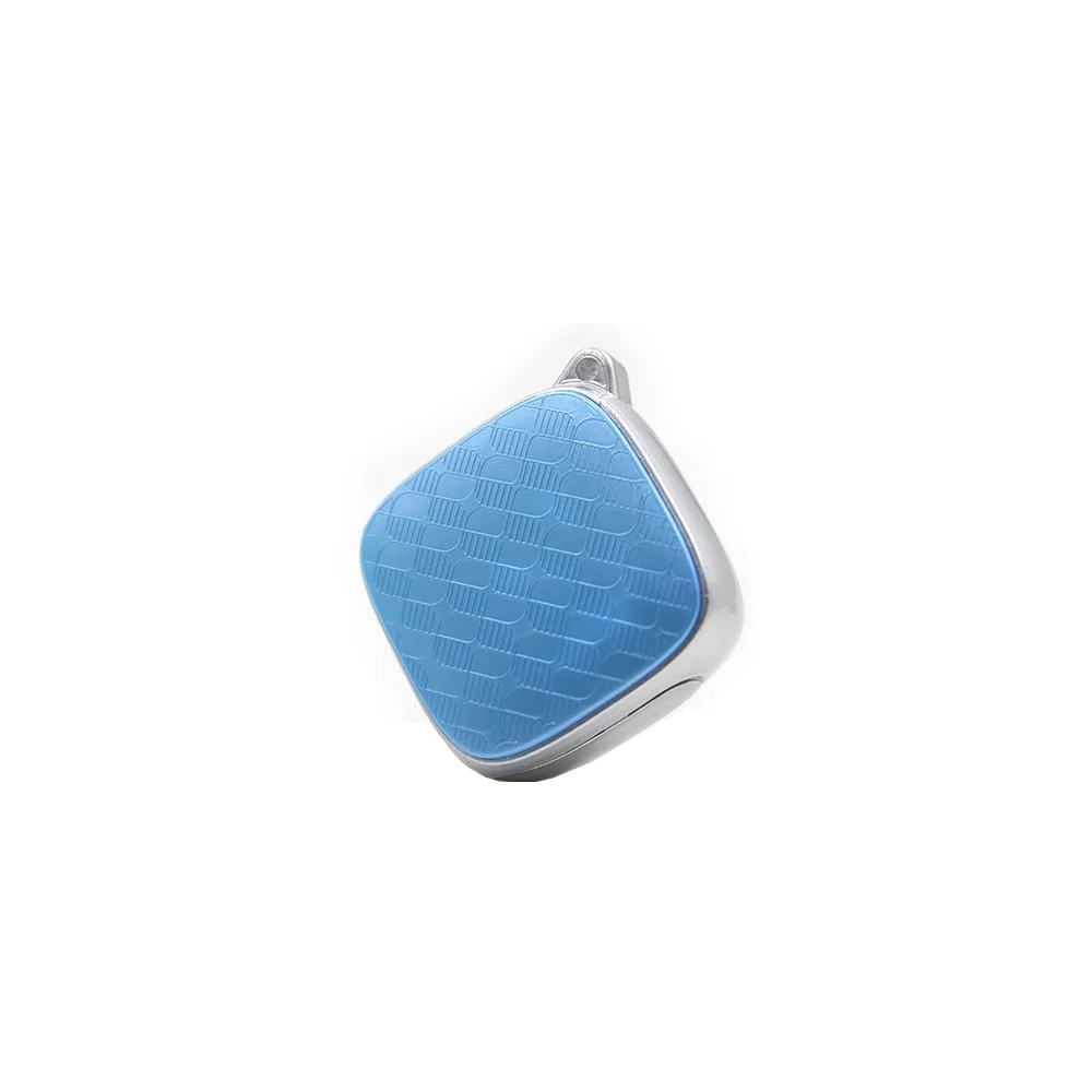 Real-time tracking and history trace replay mini blue smart gps tracker for people  global gsm quad band frequency