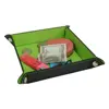 Leather Square Shaped Portable Key Dice Tray Foldable Serving Table Accessories Tray