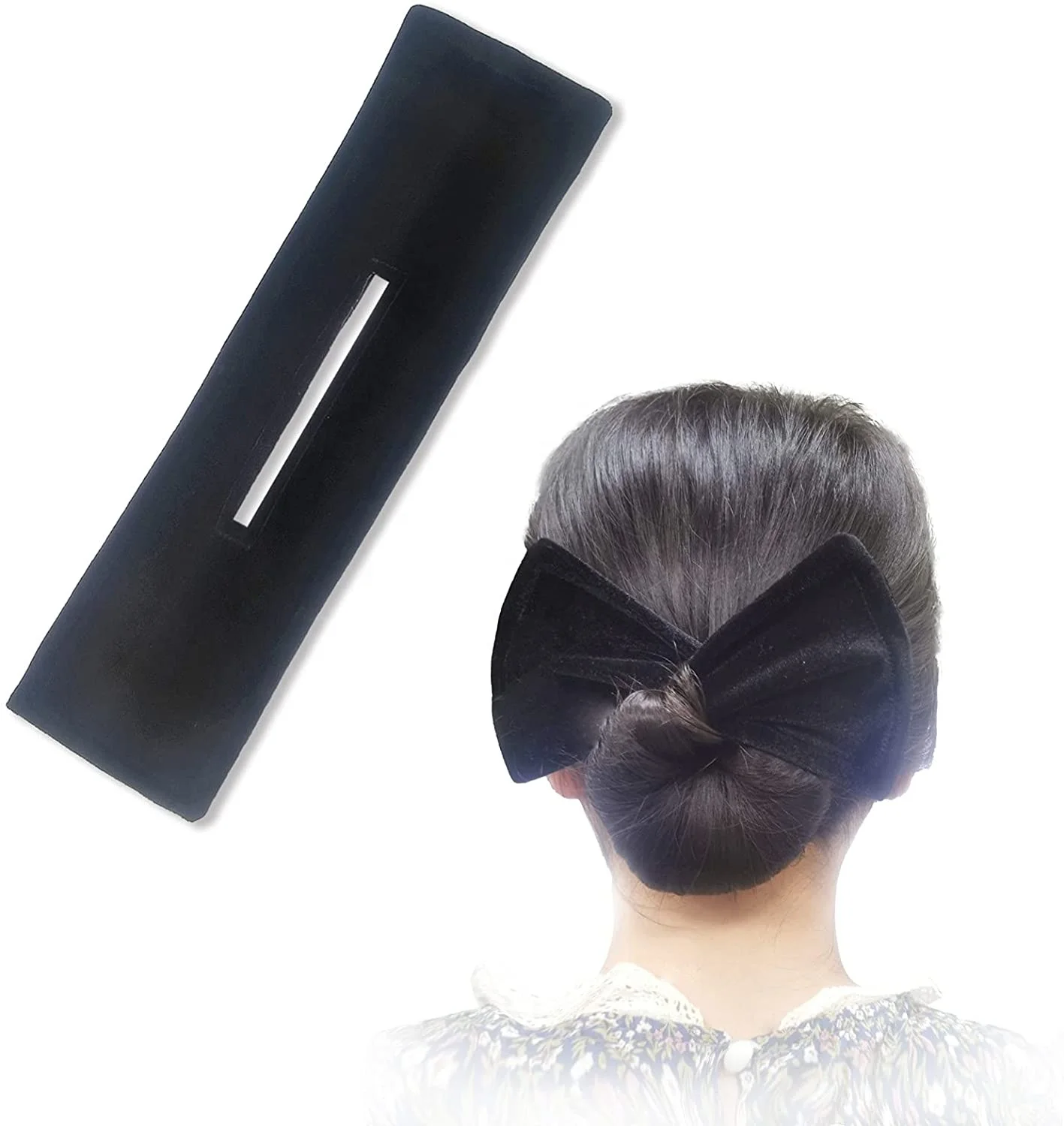 Deft Bun For Hair Solid Color Magic Clip Knotted Wire Deft Bun French Twist  Bun Shaper For Women Girls Hairstyle - Buy Hair Accessories,Strong Flexible  Reusable Hair Bun Maker Product on 