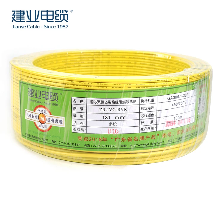 1mm/1.5mm/2.5mm2 Energy Wire/Copper/PVC insulated electrical wires /Household Cable - ANKUX.COM
