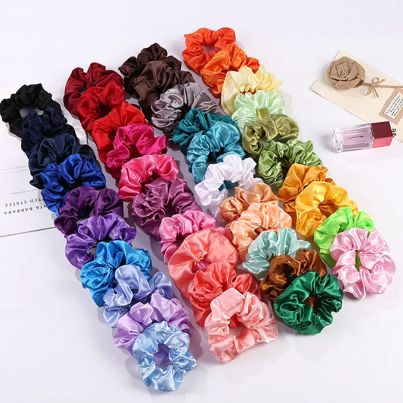 

silk crunchies,10 Pieces, 40 colors