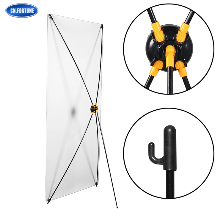 Bulk Cheap X Banner Stand Gear Wheel X Banner Dimensions X Stand