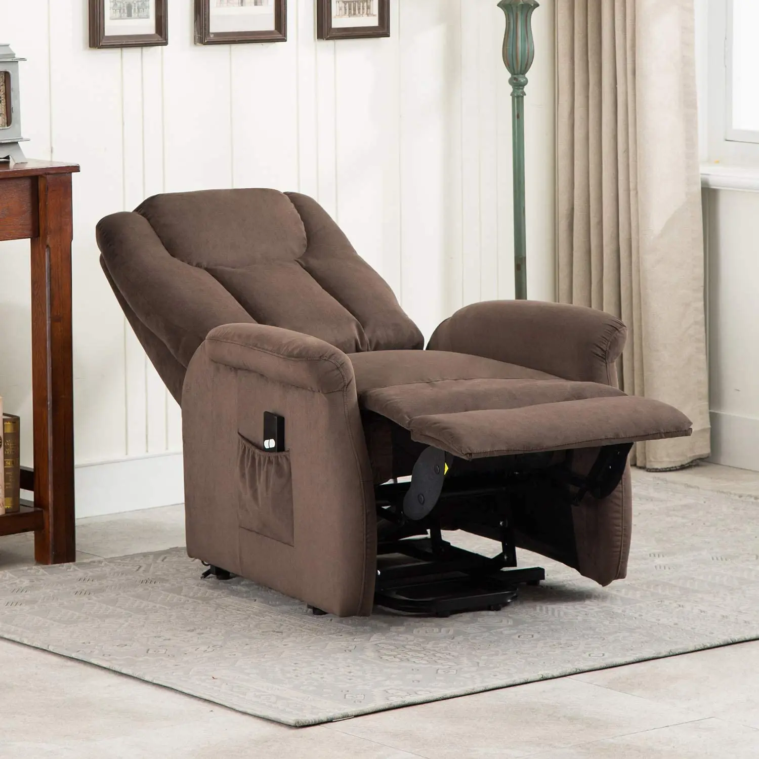 Jky Furniture Zoy Electric Riser Recliner Seat Soft Power Lift Lounge