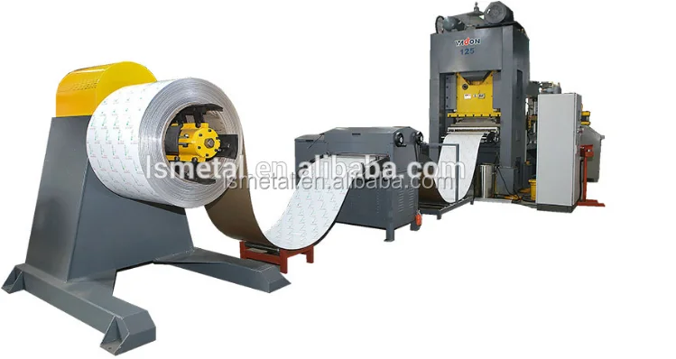LS auto hydraulic press Metal ceiling machine clip in ceiling,lay on ceiling complete making line making machine making machine