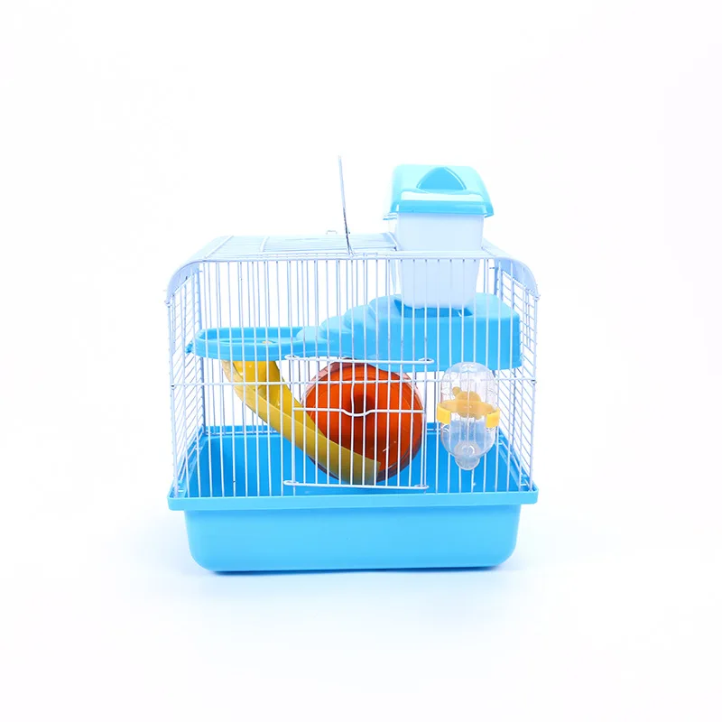 Photo inspiration: Fresh Look at Hamster Castle Villa Double Layer Cage Simple Hamster Cage Wire