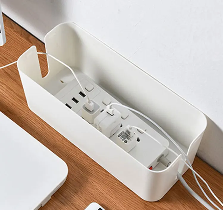 High Quality Cable Management Box Cord Organizer Plastic Charging Cable