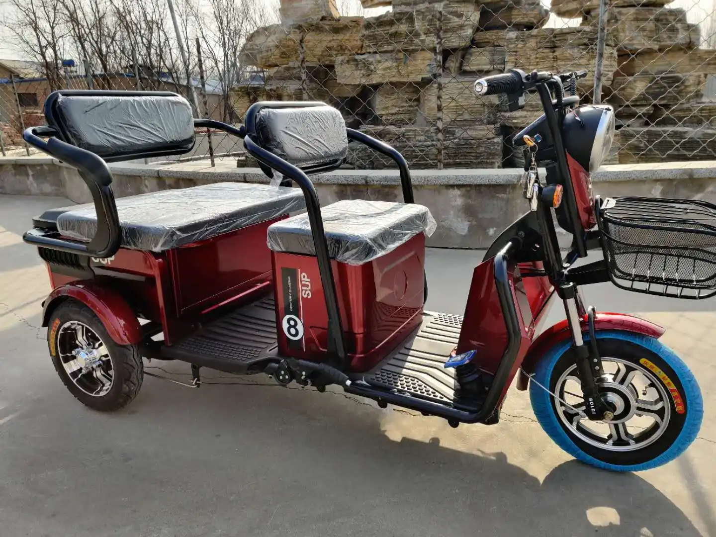 handicapped electric tricycle