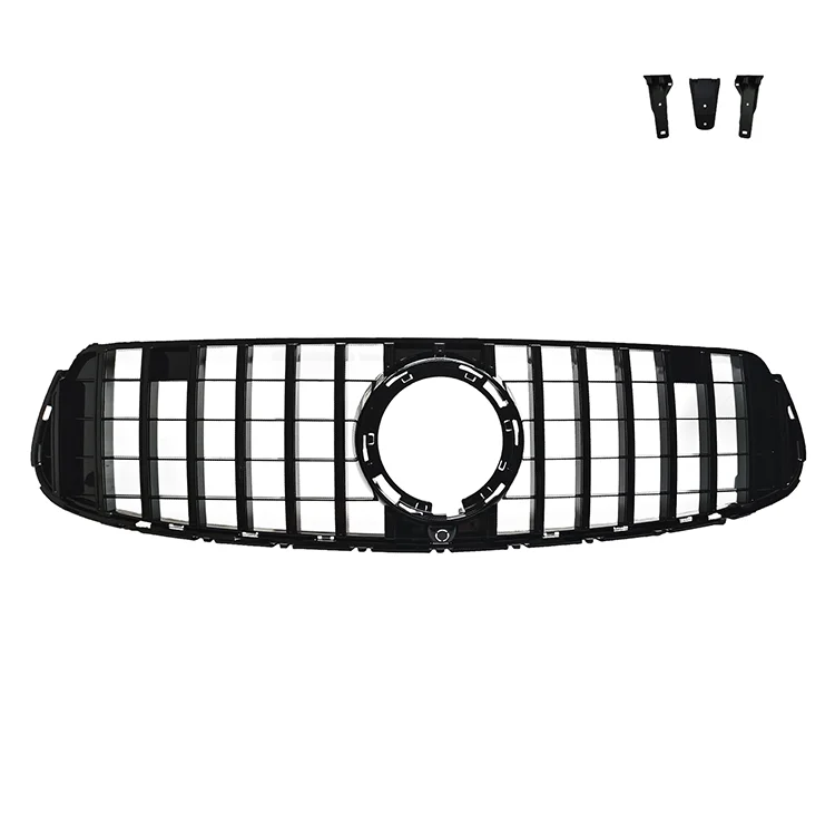 2020 New Gt Style Front Grille For Mercedes Glc Class X253 Facelift Gt ...