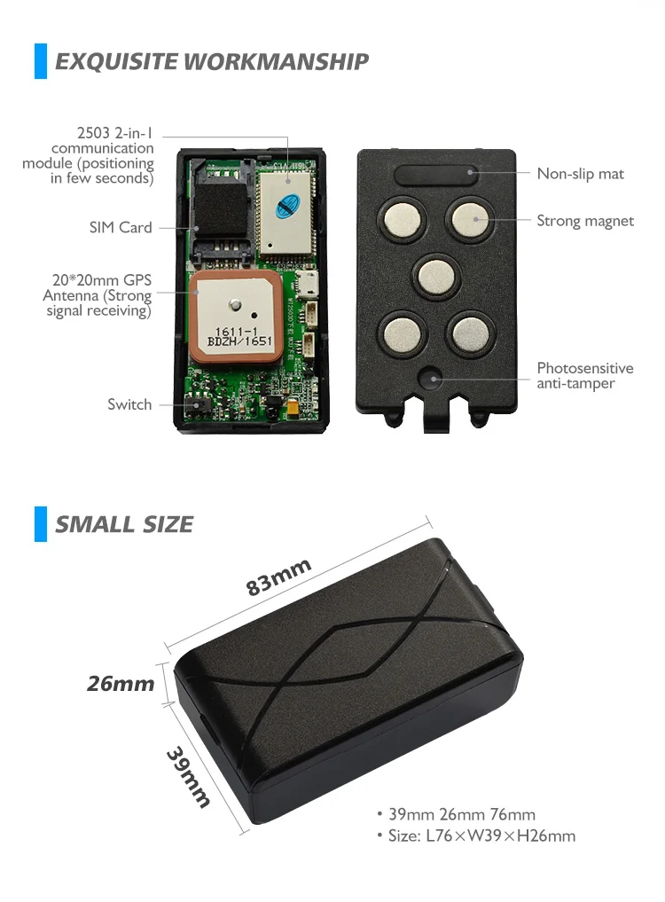 lora low power consumption 3 years long distance car mobile stand by battery life gps gsm tracker - ANKUX.COM