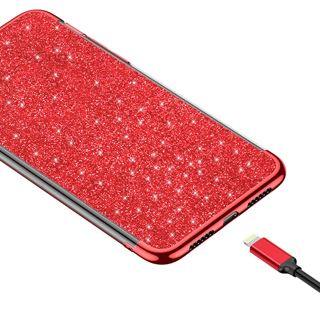 glitter phone case