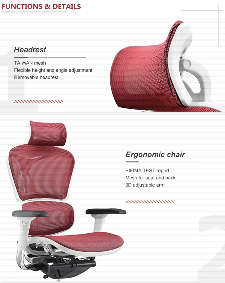 Foshan office furniture high back mesh ergonomic executive office chair