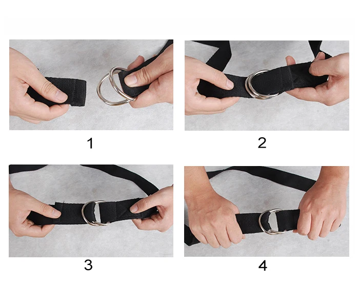 yoga strap usage