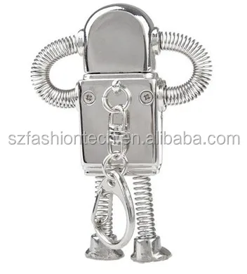Metal Robot model USB 2.0 Memory Stick Flash pen Drive 64GB 8GB 16GB 32GB USB gadget - ANKUX.COM