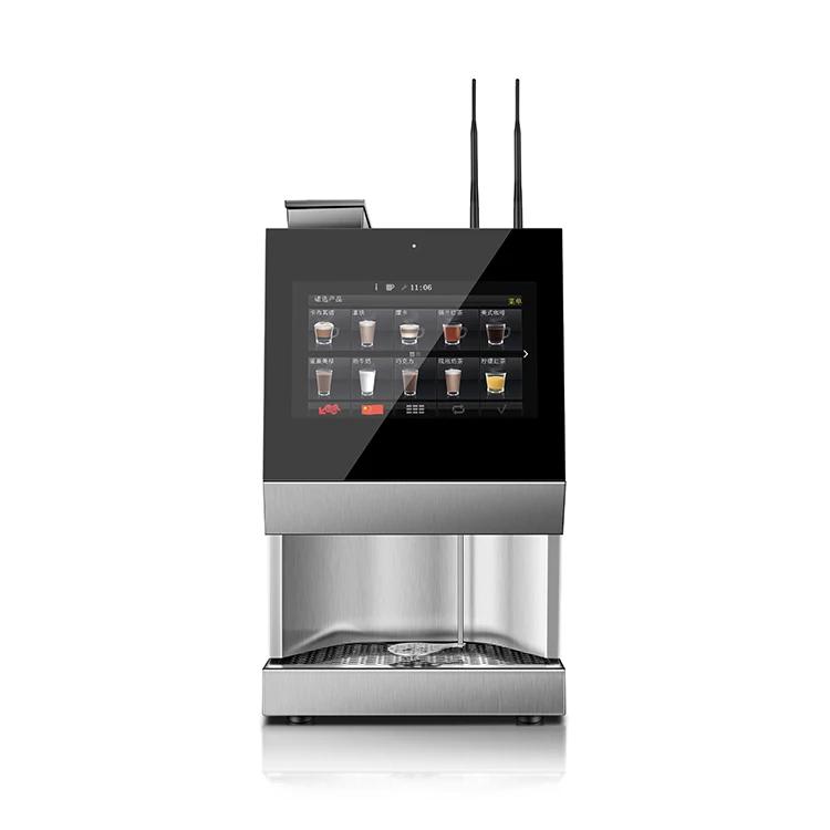 
Factory wholesale high quality auto coffee machine with fresh milk module 