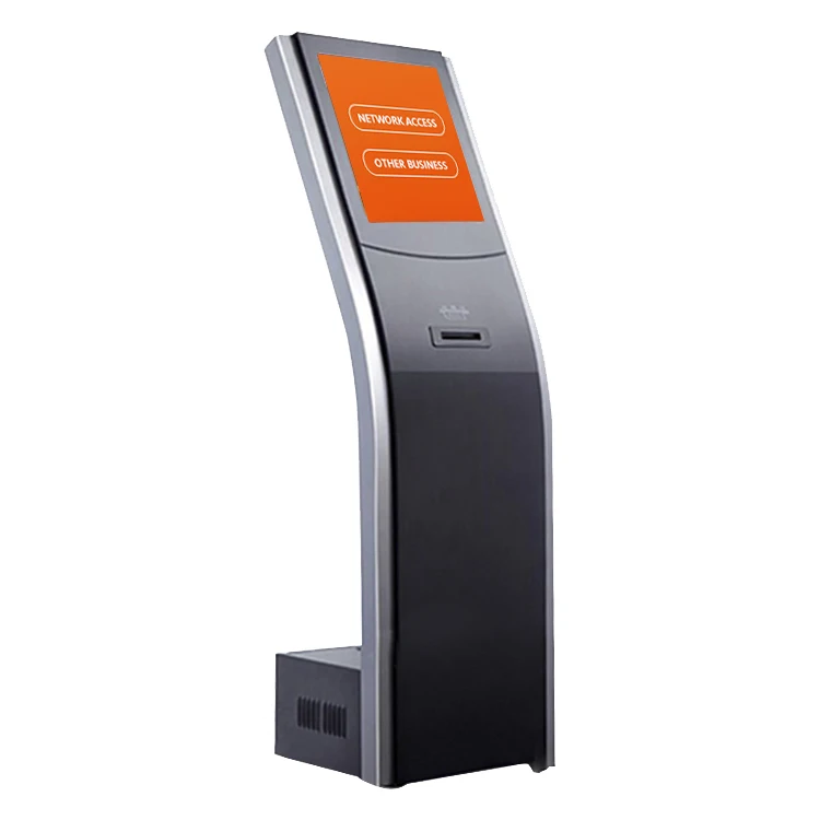 
17/19 inch token number machine wireless queue management with touch screen for hospital/bank 