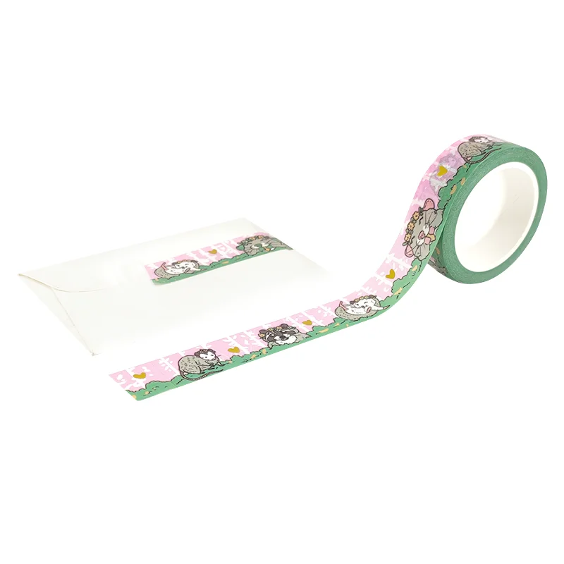 

Manufacture of print 100 rolls Gold foil washi tape,100 Pieces
