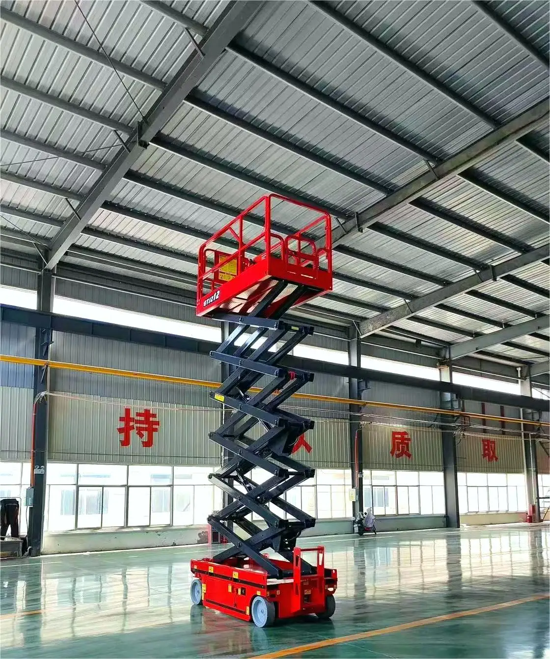 GTJZ08 Electric Scissor Lift Platform - 8M Work Height, Mobile ...